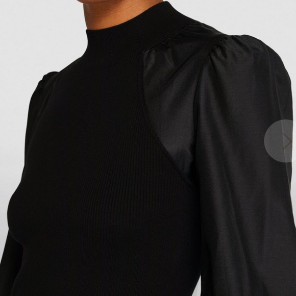 All Saints Puff-Sleeved Cleo Top - Picture 4 of 8